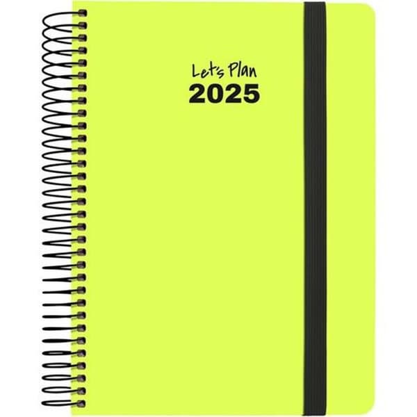 Päivyri Grafoplas NEON Keltainen A5 14,8 x 21 cm 2025