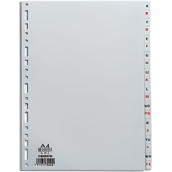 Alfabetisk katalog 20 positioner