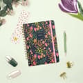 Miniatyrbilde 2 av 10: Dagbok Finocam Moniquilla A5 15,5 x 21,2 cm 2025 Blomster