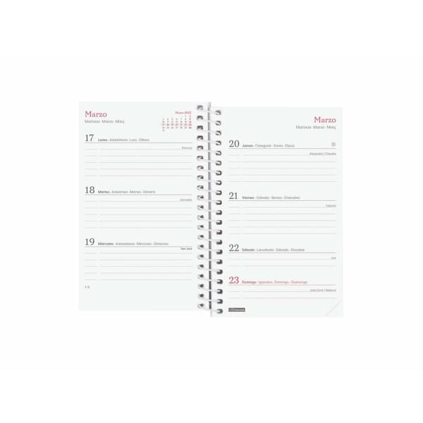 Dagbok Finocam DESIGN COLLECTION 7,9 x 12,7 cm 2025 Blommig