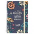 Miniatyrbillede 1 af 7: Dagbog Finocam DESIGN COLLECTION 11,7 x 18,1 cm 2025 Floral