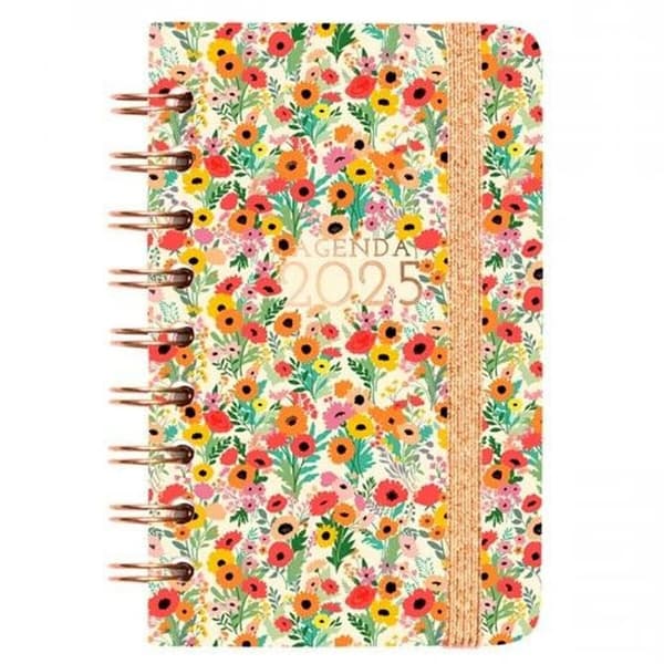 Dagbog Finocam YOU 7,9 x 12,7 cm 2025 Floral