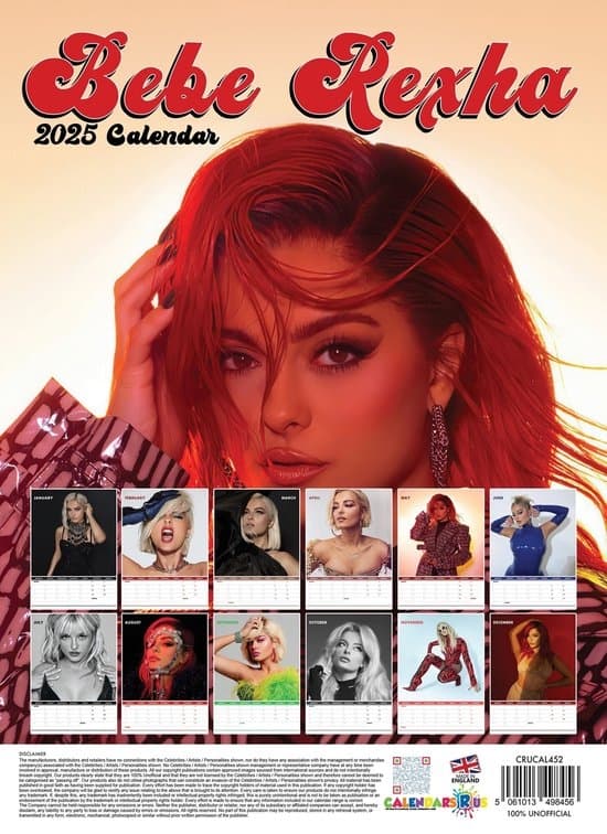 Bebe Rexha 2025 Kalender