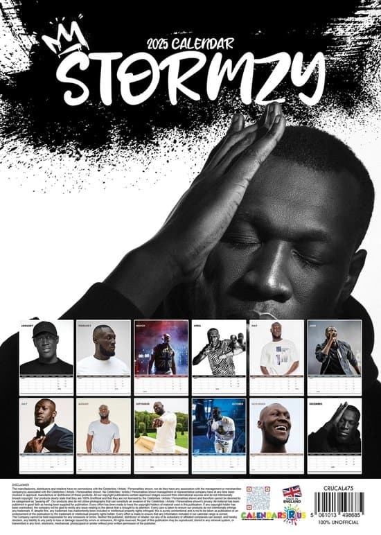 Stormzy 2025 Kalender
