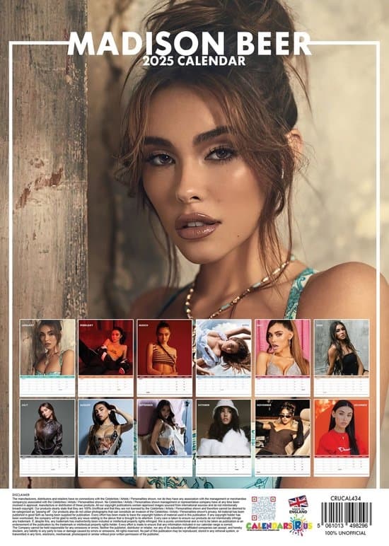 Madison Beer 2025 Kalender