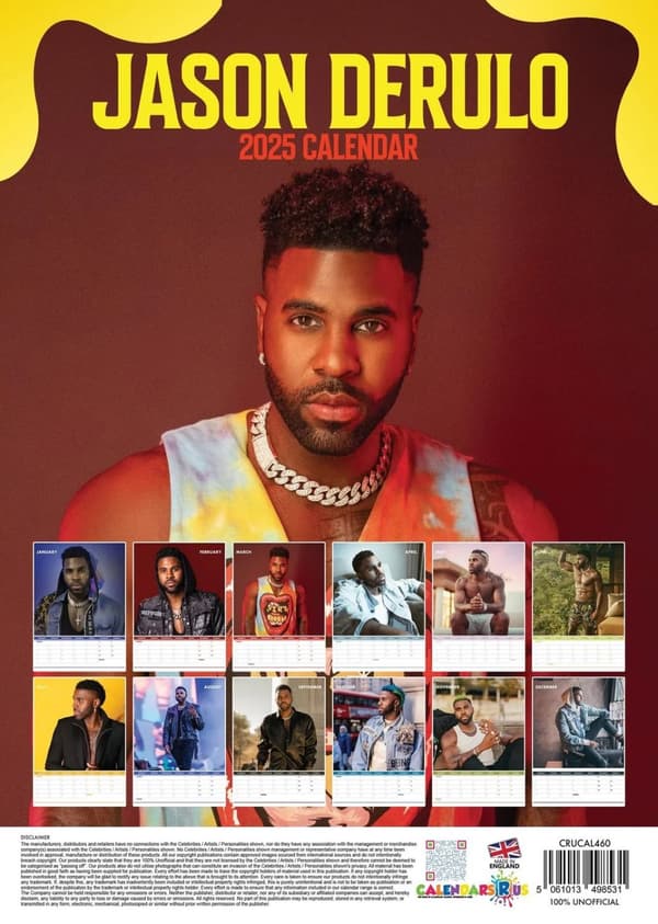 Jason Derulo 2025 Kalender
