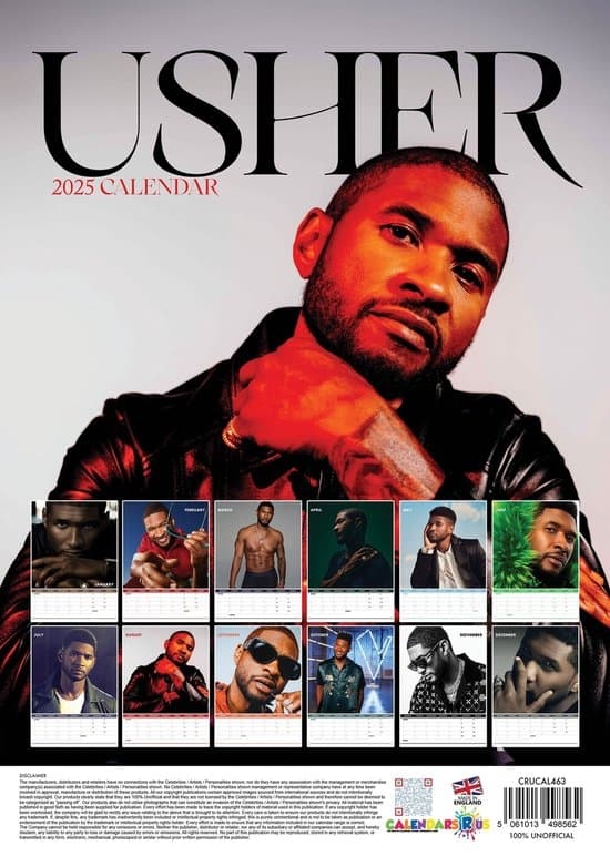 Usher 2025 Kalender