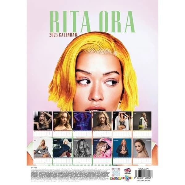 Rita Ora 2025 Kalender
