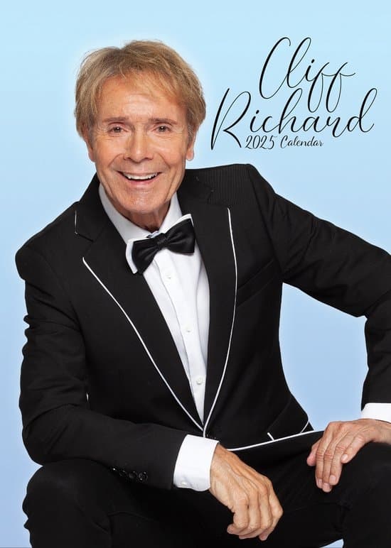 Cliff Richard 2025 Kalender