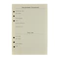 Miniatyrbild 3 av 3: Svart premium organizer Werona med utbytbar insats 17,5x23,5cm med kalender 2025