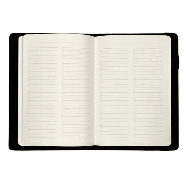 Dags- och veckoplanerare, universalkalender med A5 rymdtryck, med utbytbar Print Space-insats