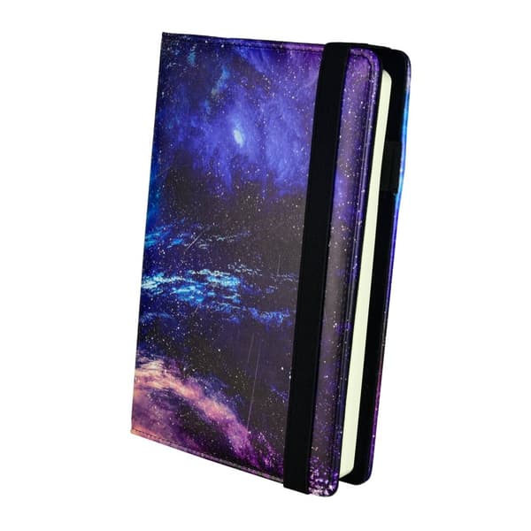 Dags- och veckoplanerare, universalkalender med A5 rymdtryck, med utbytbar Print Space-insats