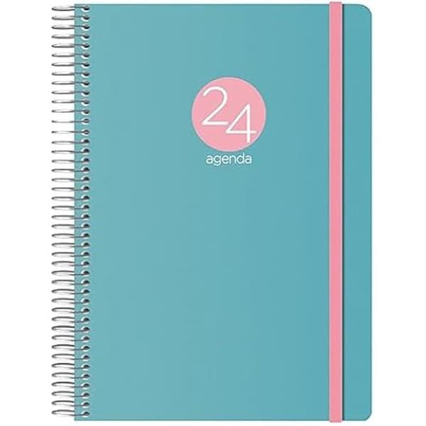 Dohe Memphis Agenda – Årlig dagsplanerare per sida – lördag och söndag på samma sida – Mått 15 x 21 cm – 336 sidor –
