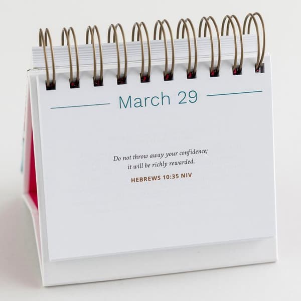 Agenda - organiser - opladning Dayspring - 49911 - Kalender med omslag Susie Larson Velsignelser for Hver Dag, hvid
