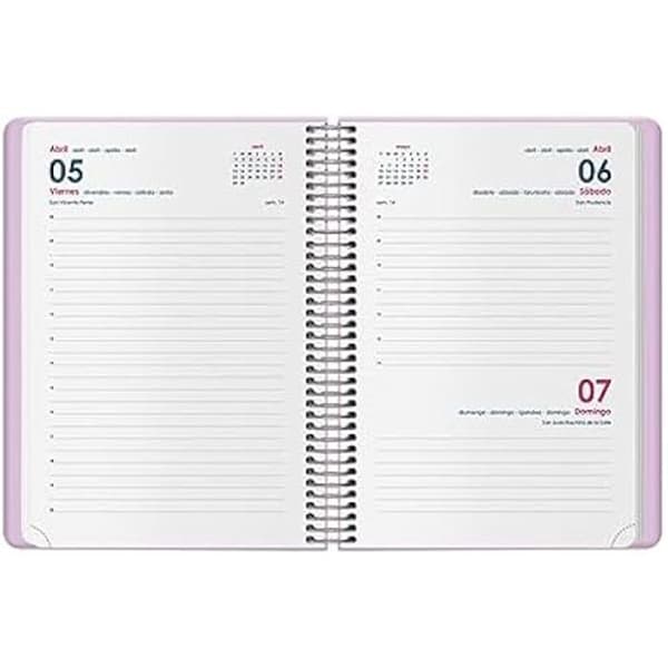 Agenda - DOHE - 2024 - 336 sidor - Hård pärm - Mellanformat 12,5 x 18 cm