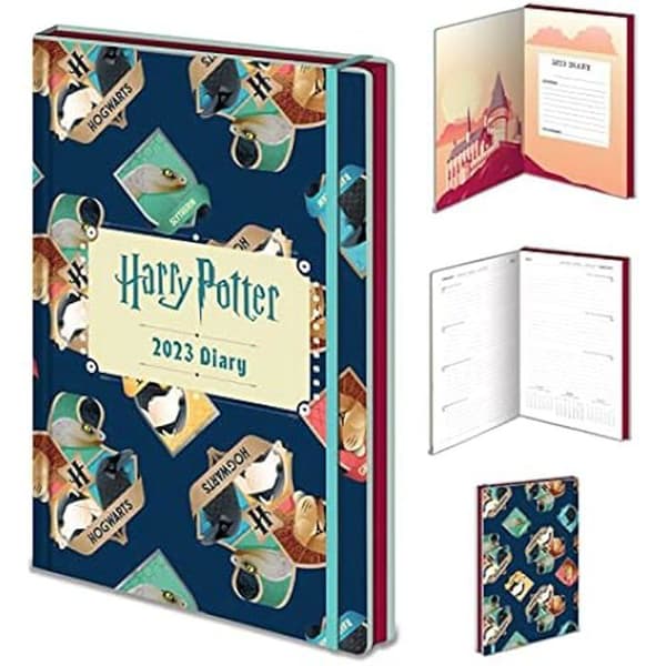 Agenda - PYRAMID INTERNATIONAL - Harry Potter - Hård omslag A5 - Veckoplanerare - Anpassningsbar