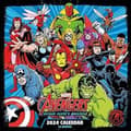 Miniatyrbild 1 av 2: Kalender 2024 Marvel Avengers – Månatlig agenda 30 cm x 30 cm, Marvel-gåvor för män och kvinnor, Marvel-gåvor för pojkar och