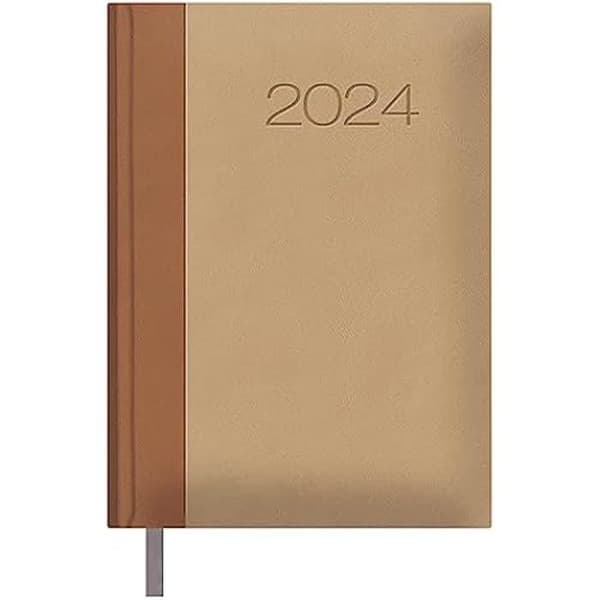 Agenda - DOHE - Orléans - 14 x 20 cm - Dagsida - Senapsfärg