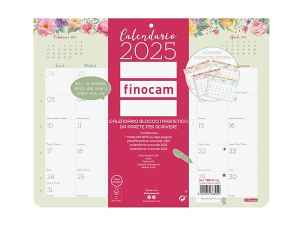 Kalender - ephemeride blokk Finocam - 788130025
