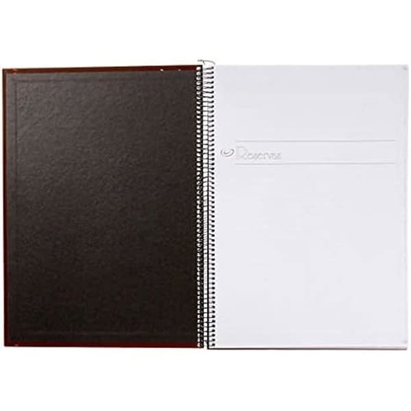 Reserverbok - LIDERPAPEL - LR01 - Storlek A4 - 80 blad - Färg röd