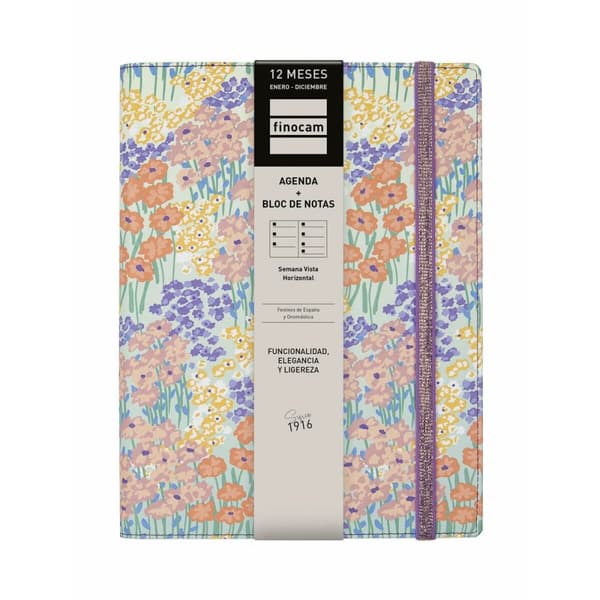 Dagbog Finocam Duodesign Color A5 15,5 x 21,2 cm 2025