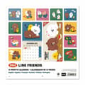 Miniatyrbild 2 av 2: LineFriends-Kalender202230x30cm