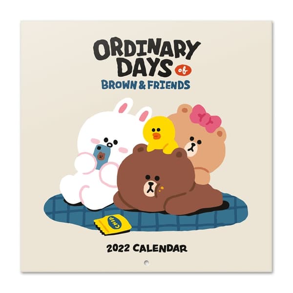 LineFriends-Kalender202230x30cm