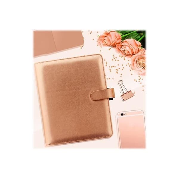 Organizer - Filofax - Saffiano Special Edition 2017 - A5 - Rose Gold Metallic - Mjuk