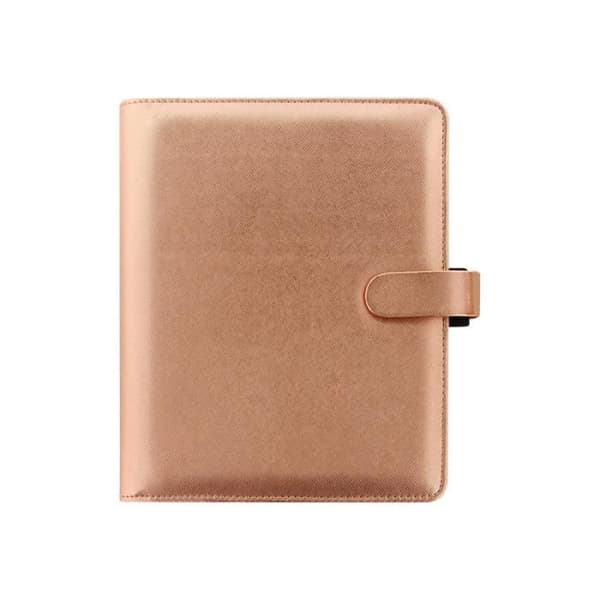 Organizer - Filofax - Saffiano Special Edition 2017 - A5 - Rose Gold Metallic - Mjuk