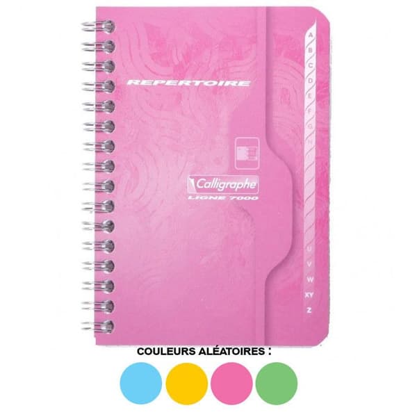 Katalog - Kalligraf - 9x14cm - 180 sidor - Spiral - Varierande färger