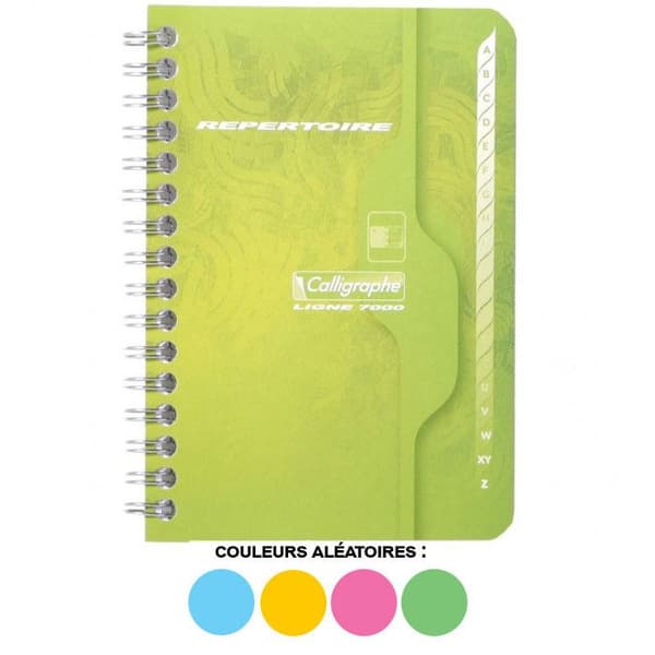 Katalog - Kalligraf - 9x14cm - 180 sidor - Spiral - Varierande färger
