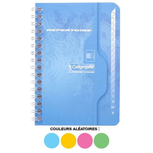 Katalog - Kalligraf - 9x14cm - 180 sidor - Spiral - Varierande färger