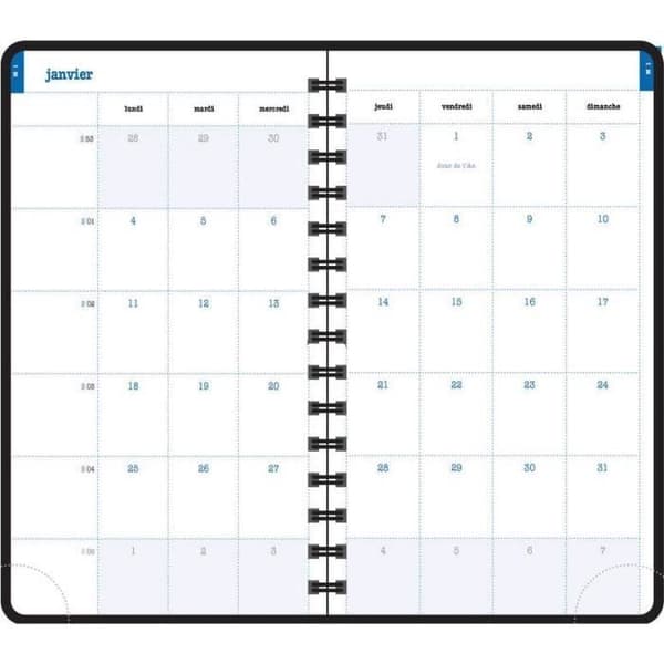 Pocket agenda - EXACOMPTA - Lady 16S - Weekly planner - 9 x 16 cm - Mjuk omslag