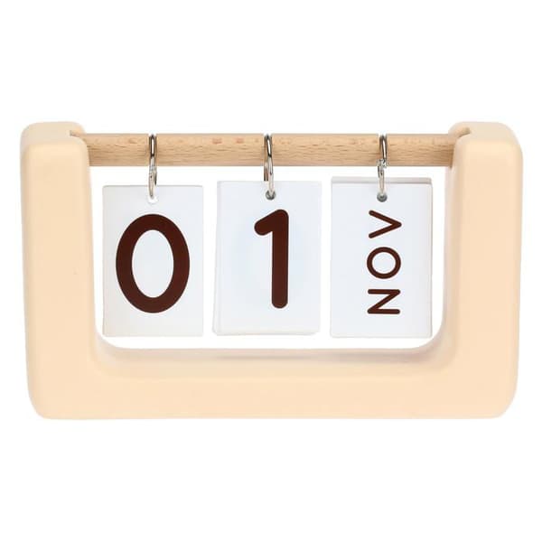 Kalender - ephemeris block Thun - C3183H90 - Bordsbord i keramik Happy Country
