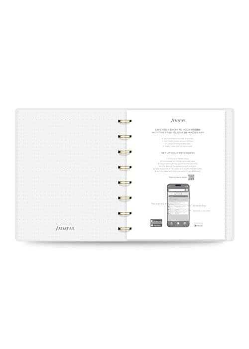 Agenda - organisatör - Filofax påfyllning - 25-68300 - Agenda A5 2025 Ljusmåne