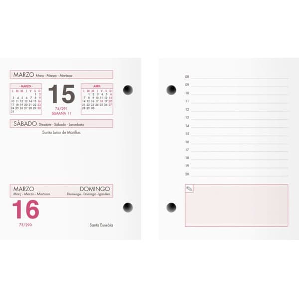 Agenda - organiser - Dohe-laddning - 11924