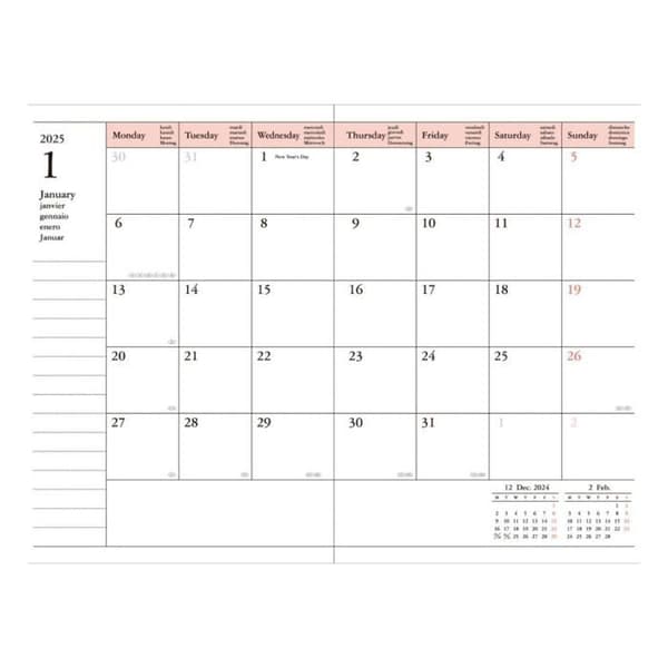 Agenda - organiser - ladda Mark's() - 25DRI-AV02-PK