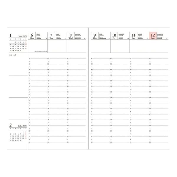Agenda - organiser - ladda Mark's() - 25DRI-AV02-PK