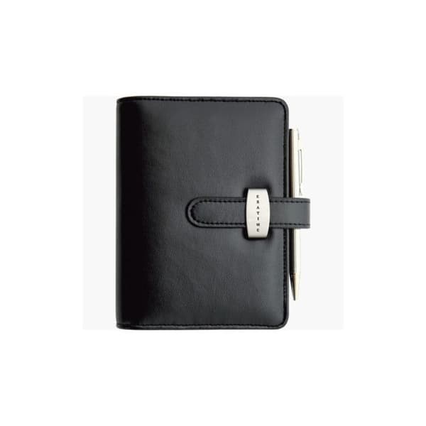 Semanier - EXACOMPTA - Exatime 14 Dual 10x14 cm - Svart - Stiff - Med spiraler