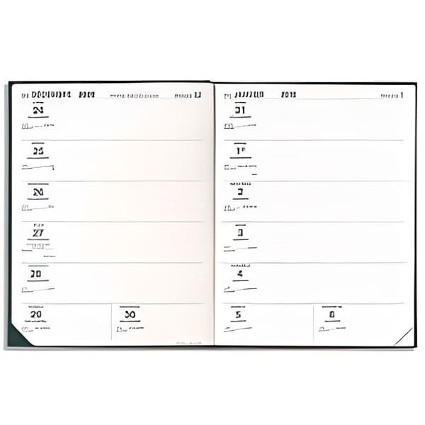 Skolagenda - QUO VADIS - Läraren - 21 x 27 cm - Mjukt omslag - 1 vecka på 2 sidor