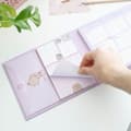 Miniatyrbild 3 av 6: Pusheen - Veckoplanerare med klisterlappar från Moments Collection (19,3 x 16,5 cm)