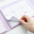 Miniatyrbild 6 av 6: Pusheen - Veckoplanerare med klisterlappar från Moments Collection (19,3 x 16,5 cm)