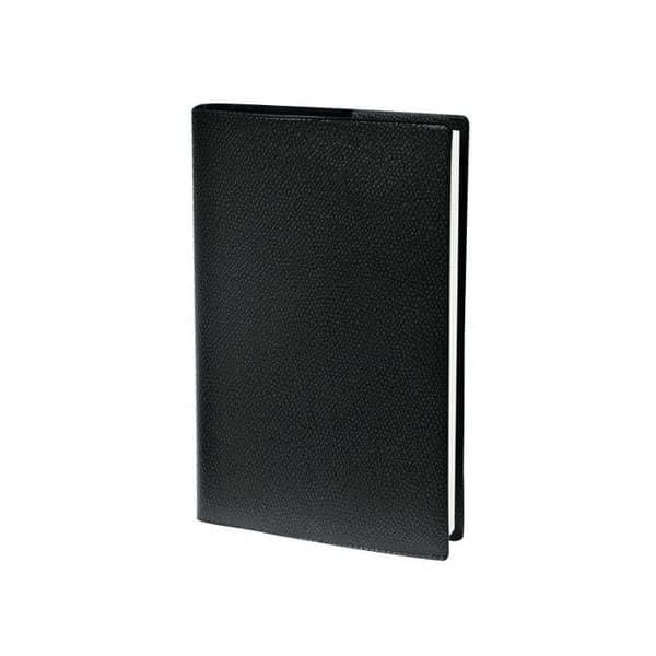 Veckoplanerare - Quo Vadis - EU 09/09 - 21x29,7 cm - Vinylöverdrag - Impala Black