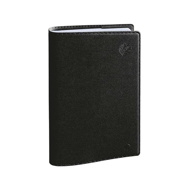 Agenda 1 dag/sida QUOVADIS Equology 12x17 cm 2025-2026 September till september svart