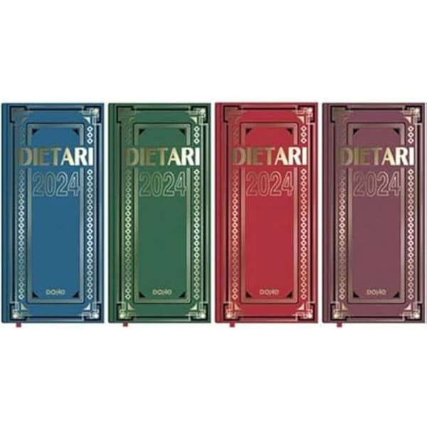 Journal - DOHE - Katalansk kost - 14,5 x 31 cm - Flexibel - 1 dag per sida