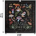 Miniatyrbild 2 av 2: Mörk Skog Kalender, Retro Stil, Belagt Pappersmaterial,svart