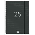 Miniatyrbillede 2 af 7: Dagbog Finocam YEAR Sort A4 21 x 29,7 cm 2025
