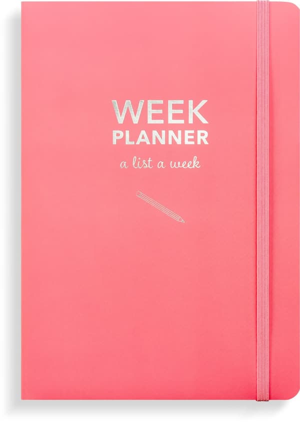Kalender A5 udatert Rosa, Burde