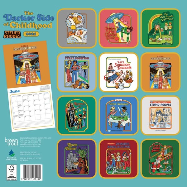 Darker Side Of Childhood Calendar 2025