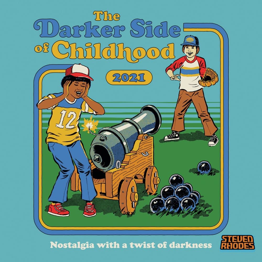 Steven Rhodes Darker Side of Childhood 2021 Calendar CDON